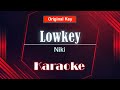 NIKI - Lowkey (Karaoke / Minus one / Instrumental)