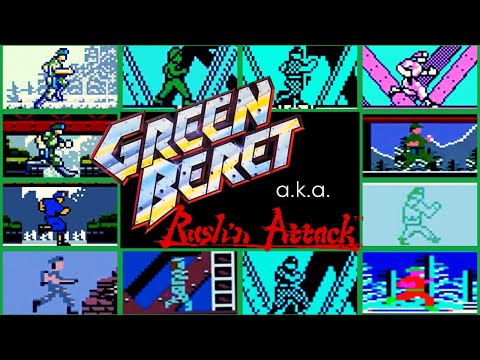 Green Beret/Rush'n Attack Versions Comparison|PORTS THAT WILL SHOCK👀U|HD