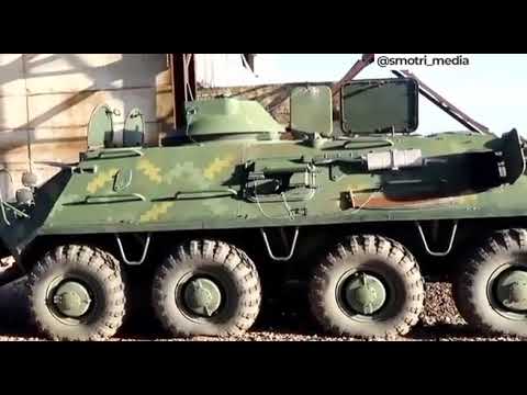 Some of captured Russian military equipment in Ukraine hands.