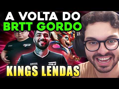 A JOGADA HISTÓRICA que EMOCIONOU o BRTT | KINGS LENDAS - MYLON REACT BRONZIOCRE