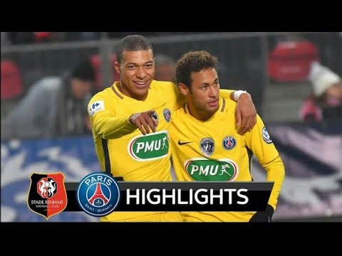 Rennes vs PSG 1-6 All Goals & Highlights 07/01/2018 HD