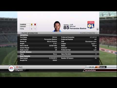 Fifa 12 Ultimate Team | Squad Builder | Full Inform Ligue 1 Squad!