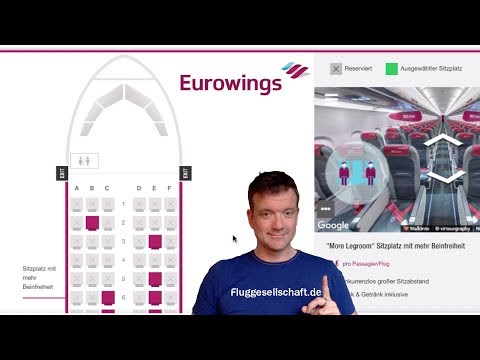 Eurowings Check In - with and without costs