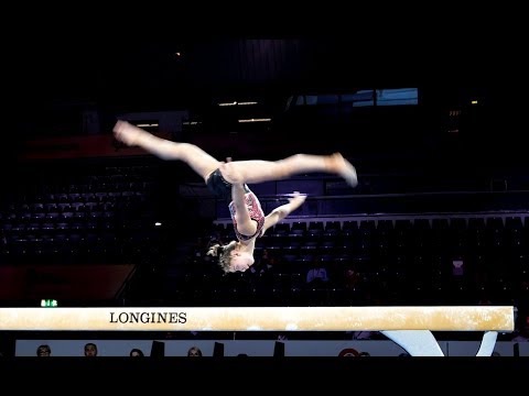 Ana Padurariu (CAN) BB 2019 World Championships - Podium Training