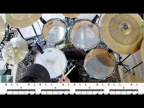 Drum Lick 1 - Classic Sextuplets
