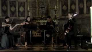 Badke Quartet - Mendelssohn string quartet No.6 in F minor, Op. 80 (2. Allegro assai)