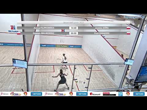 Alicja Filipkowska - Jagoda Góra BETARD Indywidualne Mistrzostwa Polski Junior w Squasha 2023