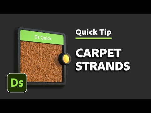 Carpet Strands | Designer Quick Tip #19 | Adobe Substance 3D