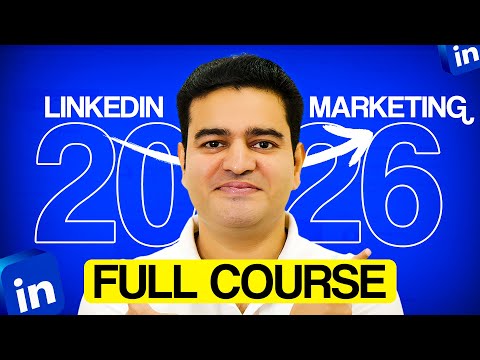 LinkedIn Marketing full Course 2026 LinkedIn Ads Tutorial for Beginners Hindi linkedinmarketing