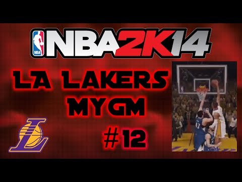 NBA 2K14 Next Gen Lakers MyGM Episode 12: Kevin Love, Get Posterized!