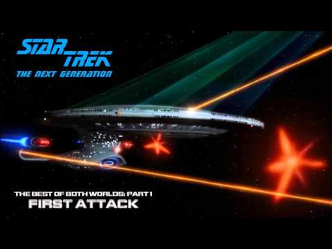Star Trek TNG Music - First Attack [Best of Both Worlds: Part 1]