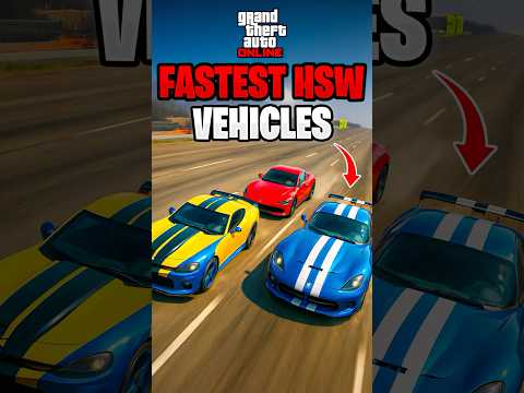 Fastest HSW Vehicles in GTA Online