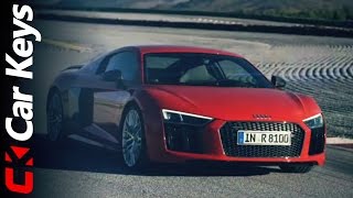 New Audi R8 takes to the track