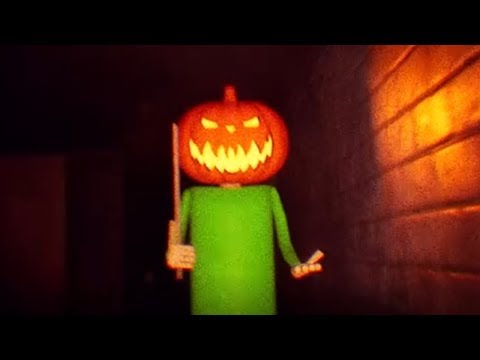 Baldi's Halloween Update Full Playthrough *Complete*