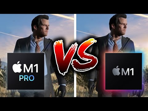 GTA V Benchmarked! M1 Pro vs Original (Parallels Or CrossOver For M1 Mac Gaming)