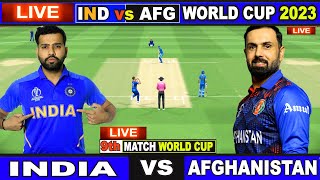 Live: IND Vs AFG, ICC Cricket World Cup | Live Match Centre | India Vs Afghanistan | 1st Inning