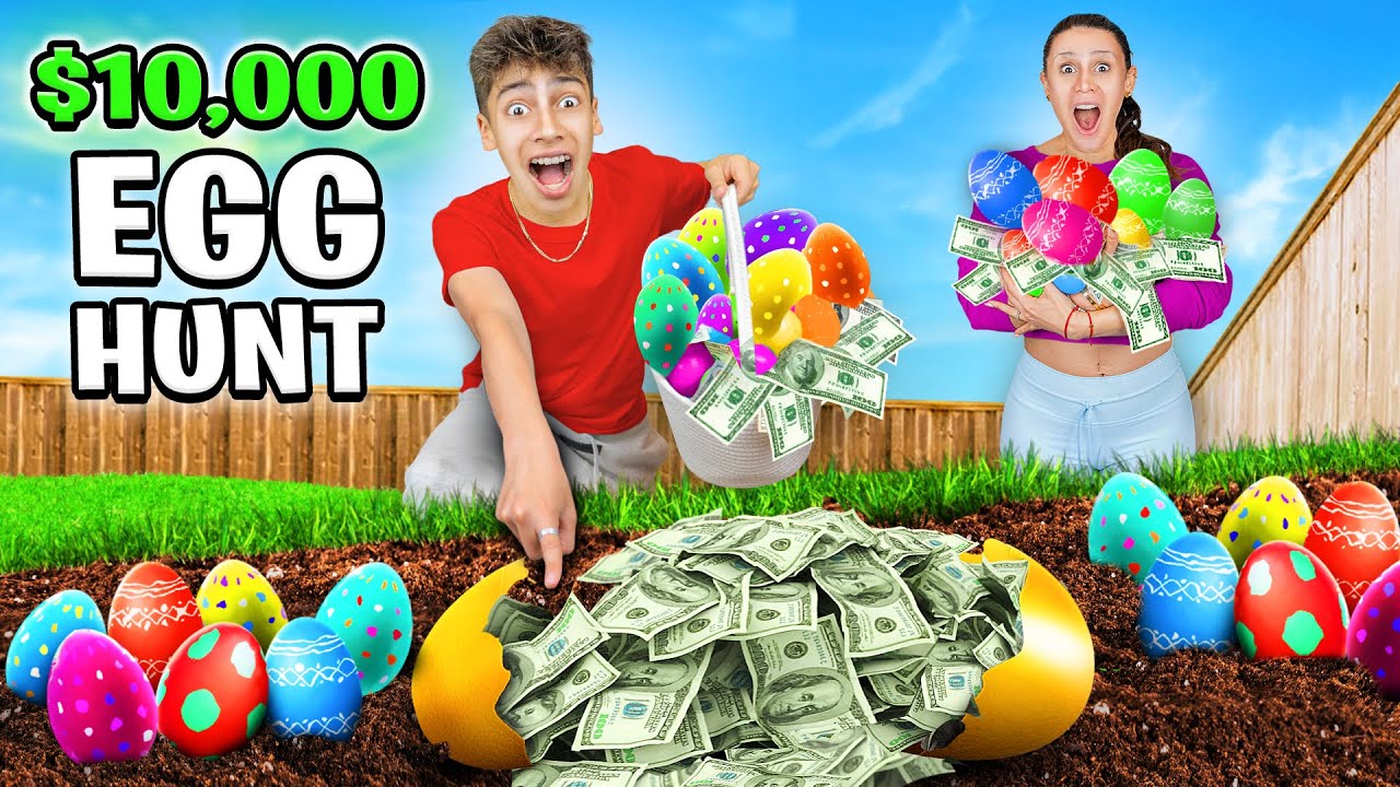 EKSTREM påskeægjagt på 10.000 dollars!