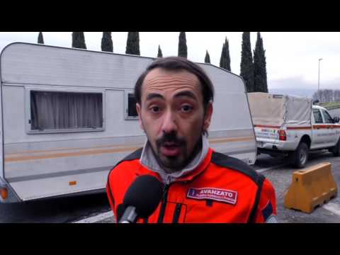 2017-02-24 PRATO - TERREMOTO, CIRCOLO MCL VERGAIO DONA ALTRA ROULOTTE