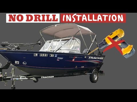 How To Install Bimini Top Without Drilling Holes in Your Boat | Tips On Bimini Top Installation