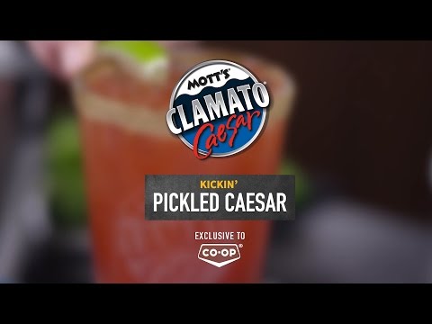 How to Make a Caesar with Co-op & Mott's | Kickin' Pickled Caesar