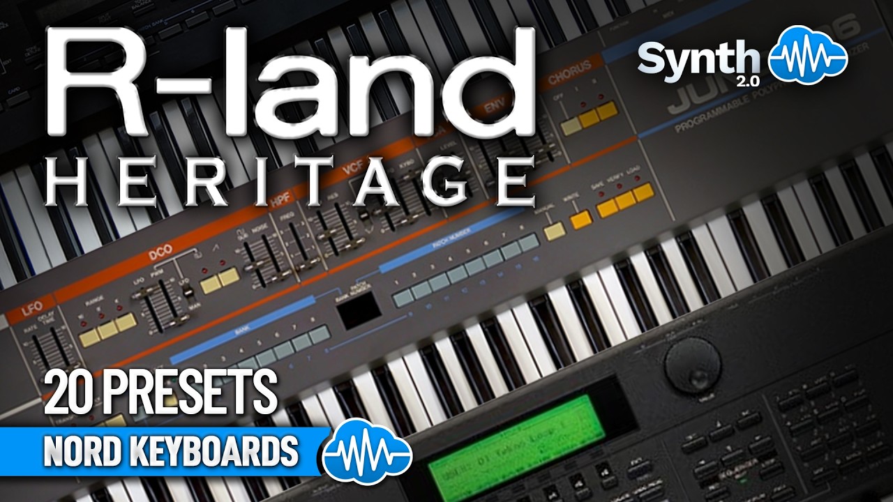 SCL349 - ( Bundle ) - R-Land Heritage + Custom Library V2 - Nord Electro 6 - Video Preview 1