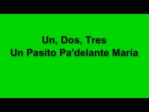 Ricky Martin - María Un, Dos, Tres Lyrics/Letras