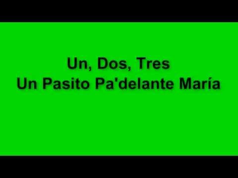 Ricky Martin - María Un, Dos, Tres Lyrics/Letras