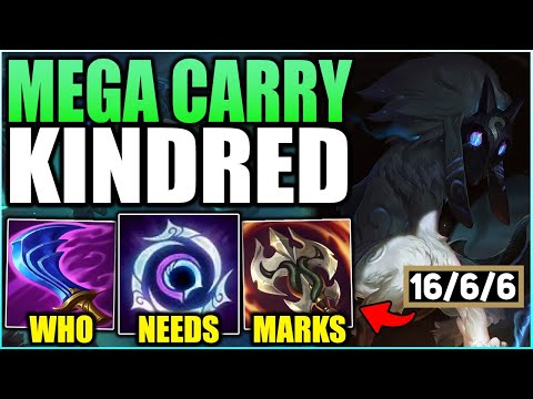 "Kindred Builds Don't Matter, You Can't Carry Without Marks" (Op Kindred Build) - League of Legends