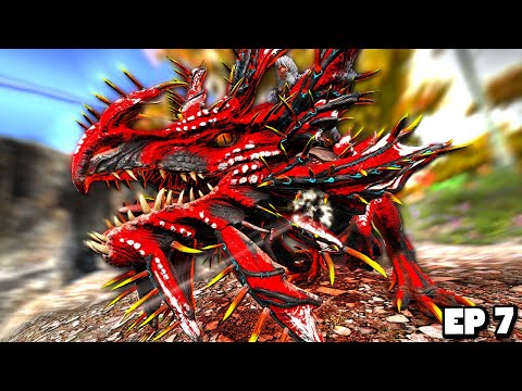 Taming a Fire Breathing Velonasaur and Studying the Corruption! | ARK Modded: Eternal Chaos #7