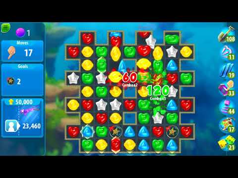 Gummy Drop - Treasure Hunt  - normal - Level 1