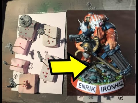 Josh Yaks about painting Thundrik's Profiteers using subassemblies