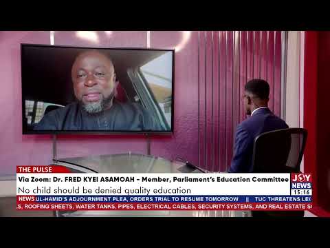 SHS education: The education sector is not being properly managed by the government - Dr. Fred Kyei.