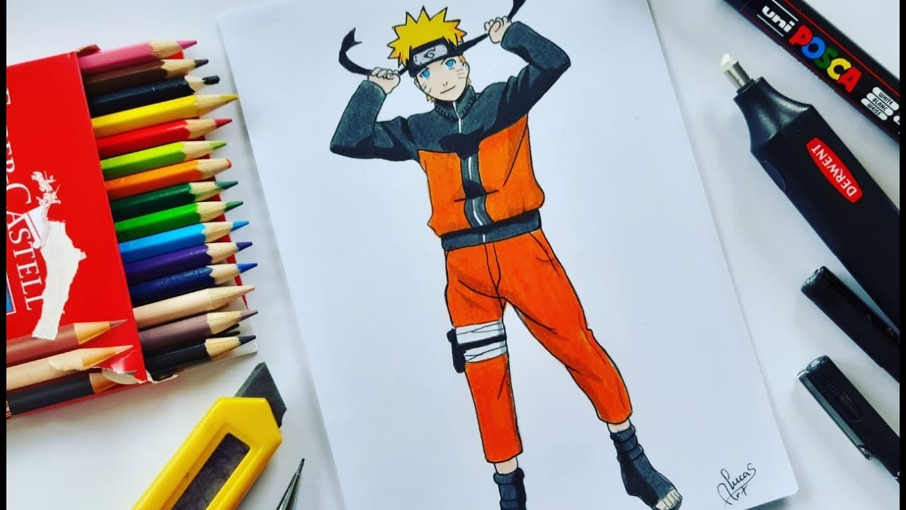 Como Desenhar o Naruto - How To Draw naruto - ( passo a passo )