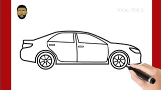 HOW TO DRAW A CAR / EASY STEP BY STEP