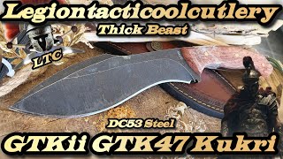 GTKii GTK47 Kukri in DC53 Steel