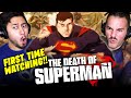 THE DEATH OF SUPERMAN Movie Reaction! | First Time Watching | DC