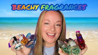 TOP BEACHY FRAGRANCES SUMMER 2025 !!! #fragrancefriday #beachy #perfume