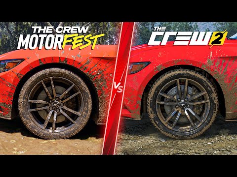 The Crew Motorfest vs The Crew 2 - Direct Comparison! Attention to Detail & Graphics! PC ULTRA 4K