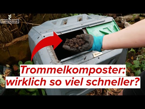 Trommelkomposter - Wirklich so viel schneller?