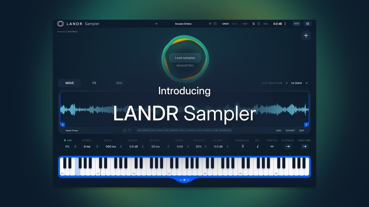 Here&#039;s a detailed breakdown of everything LANDR Sampler can do.