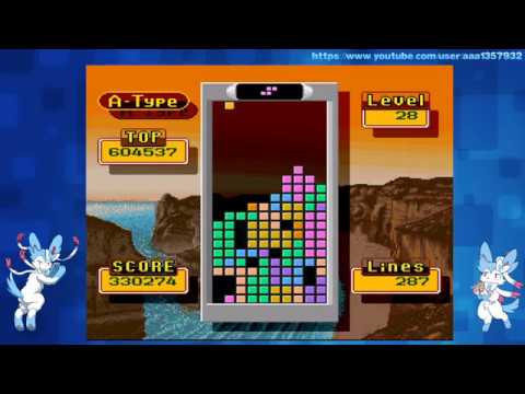 Super Tetris 2 + Bombliss - A Type - Level 0~Max (SP9) line480