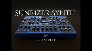 Video thumbnail for SUNRIZER Synthesizer by BeepStreet - Quick Play Demo for the iPad by The Sound Test Room