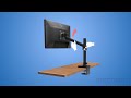 NX Monitor Arm From Ergotron: Installation & Adjustment Video
