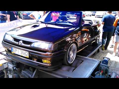 Renault 19 16v Cabrio On the dyno