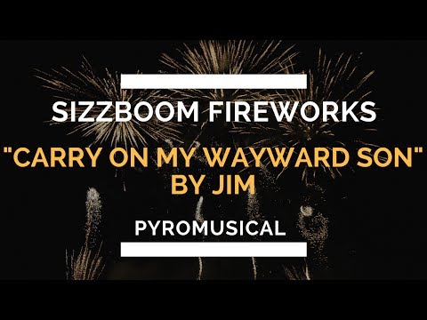 【4K】SizzBoom May 2017 Demo - Jim's "Carry On My Wayward Son" Pyromusical