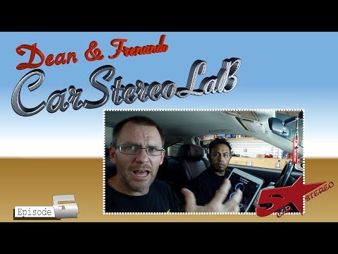 The DSR1 goes into the G35 for testing Car Stereo Lab 6