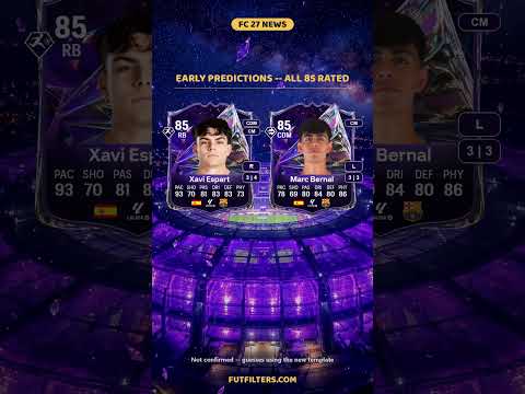 FC 27 Future Stars Card Design REVEALED — Early Predictions Inside!  #eafc27 #fc27 #futurestars