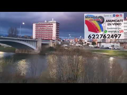 Ebro al atardecer el 27de Diciembre de 2020 y mucho viento por borrasca