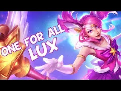 5 Lux vs 5 Lee...  One for all is fun # League of Legends