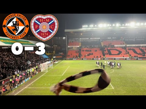 Dundee Utd v Hearts (0-3) | Matchday Vlog 